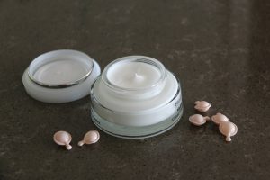 Close-up of a Beauty Face Cream